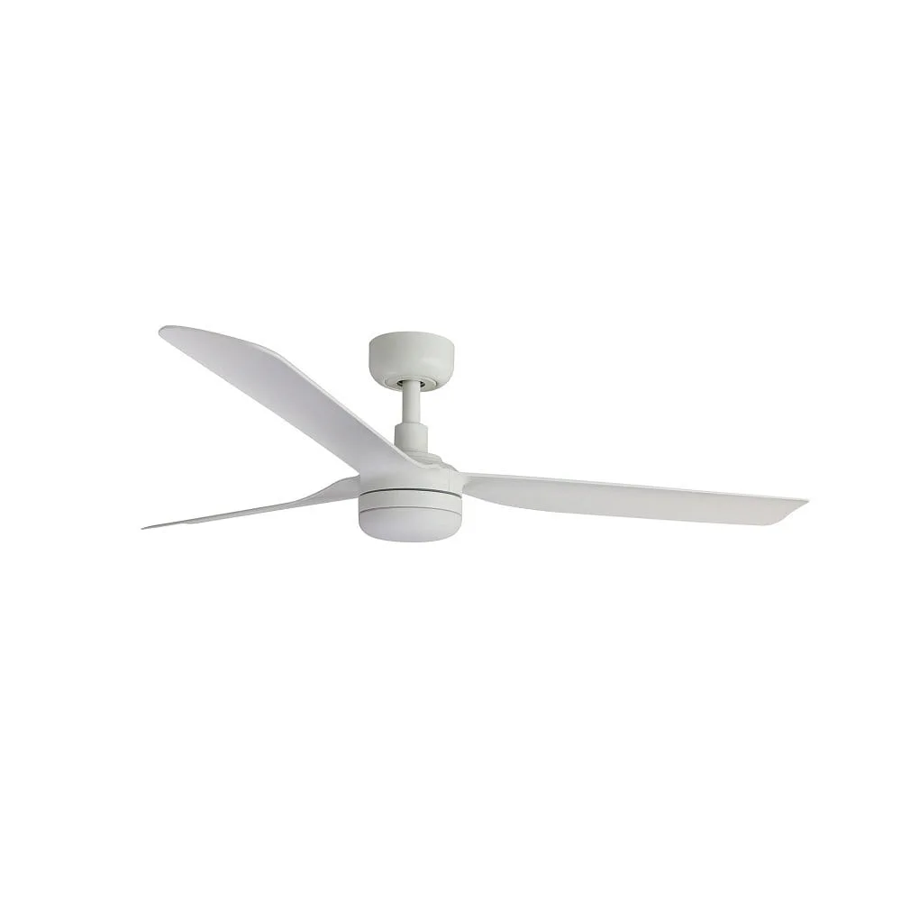 Faro Ceiling fan PUNT M with remote control IP20 – white matt