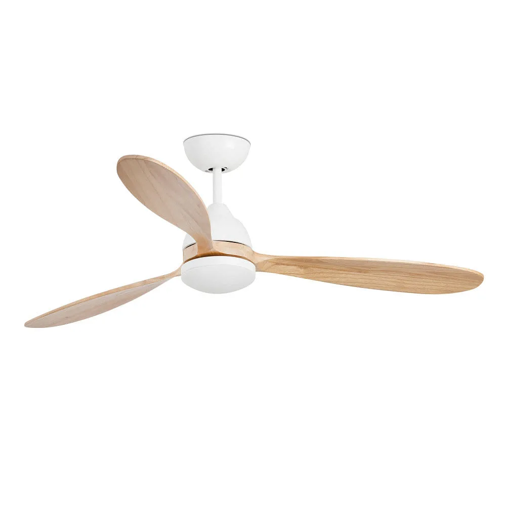 [FAR-33524] Faro Ventilateur de plafond POROS L avec télécommande IP20, blanc mat, pin