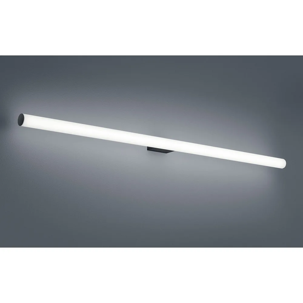 Helestra Applique murale LED LOOM 120 Lampe miroir LED IP44 – noir mat