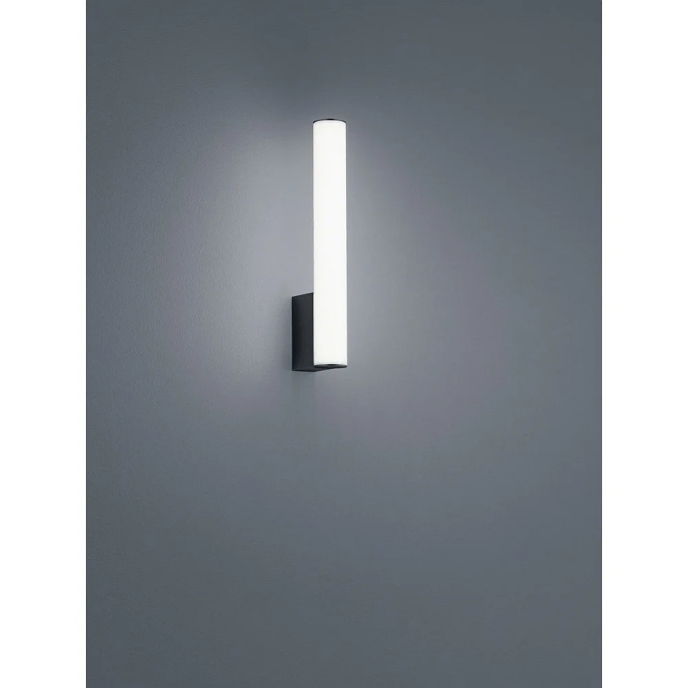 [HEL-18/2020.22] Helestra Applique LED LOOM 30 Lampada per specchio LED IP44 (nero opaco)
