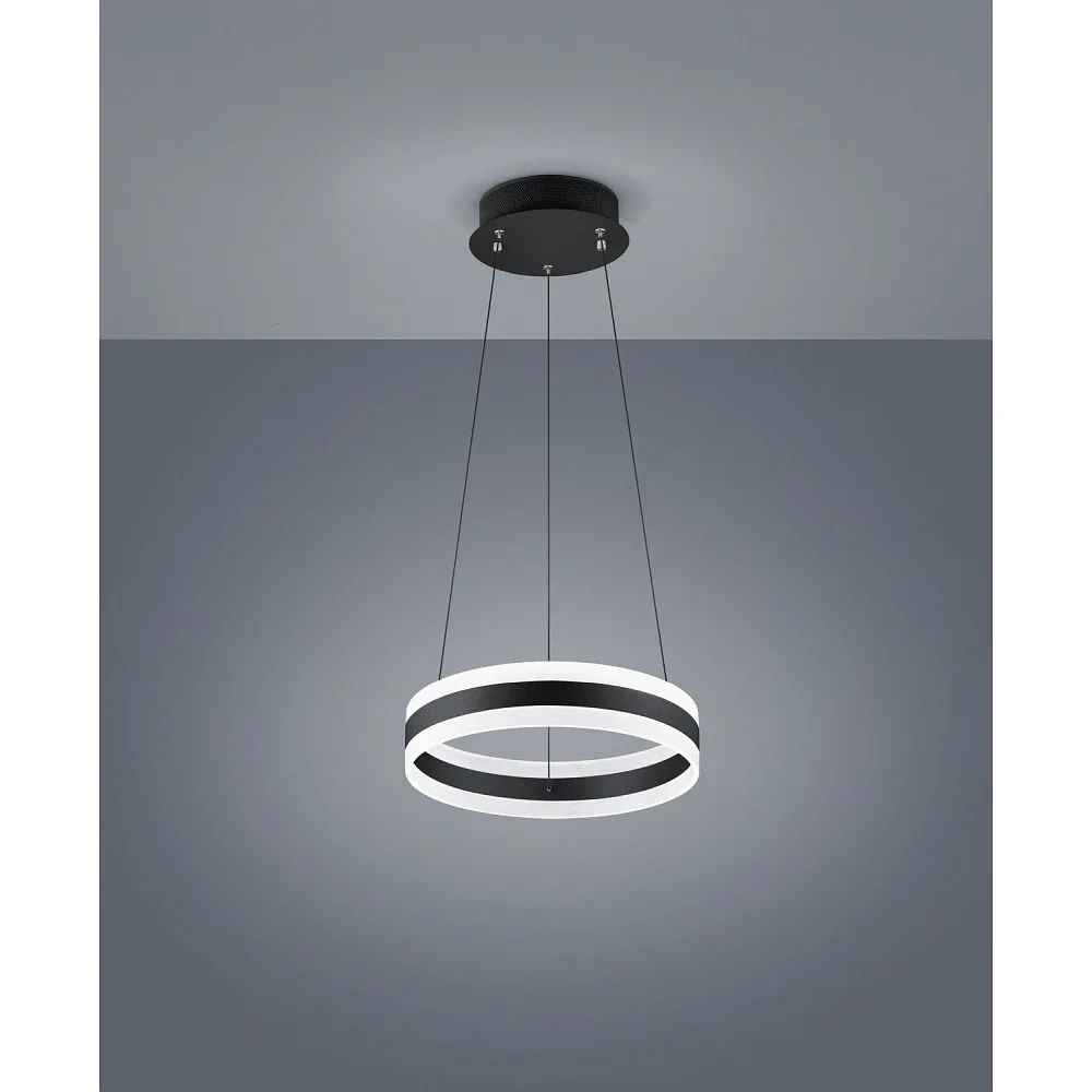 [HEL-26/1692.22] Helestra Lampada a sospensione LED LIV 40 LED, IP20 (nero opaco)