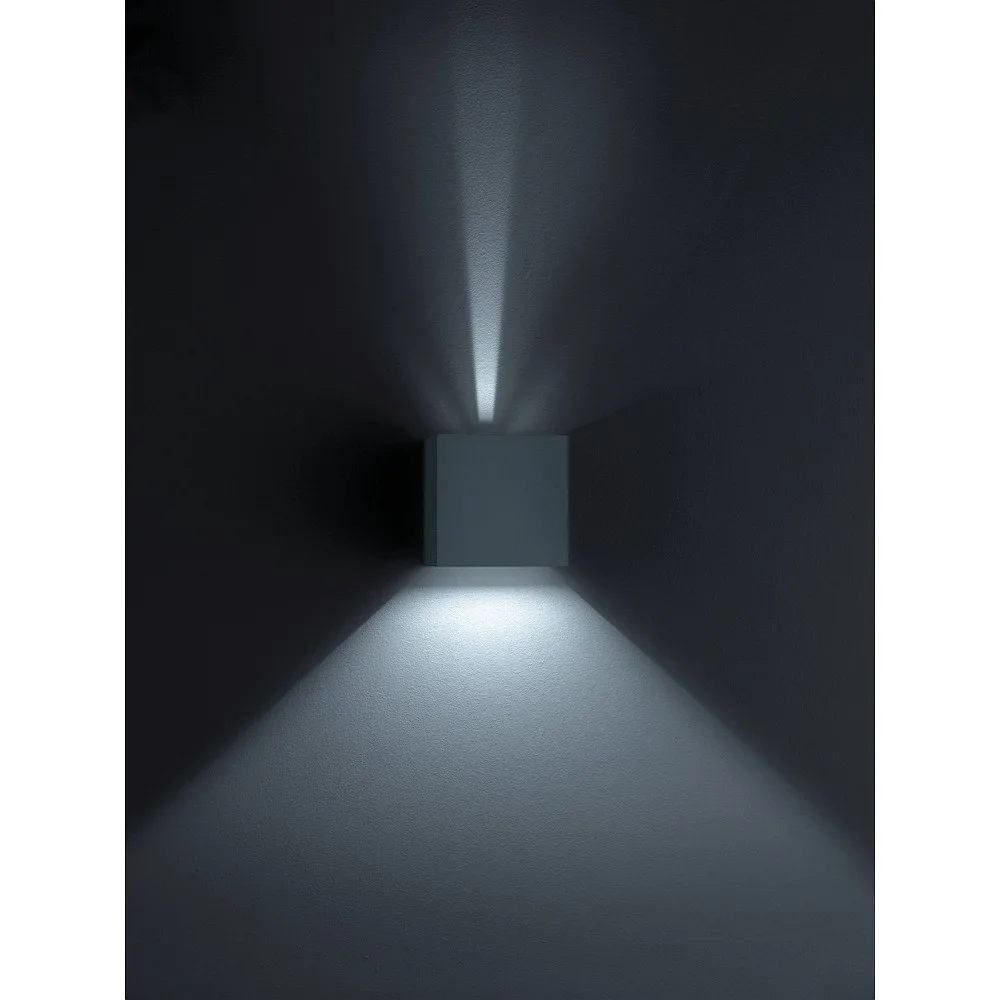 Helestra Applique da esterno SIRI 44 IP54 nero opaco (L-HEL-A28242.93)