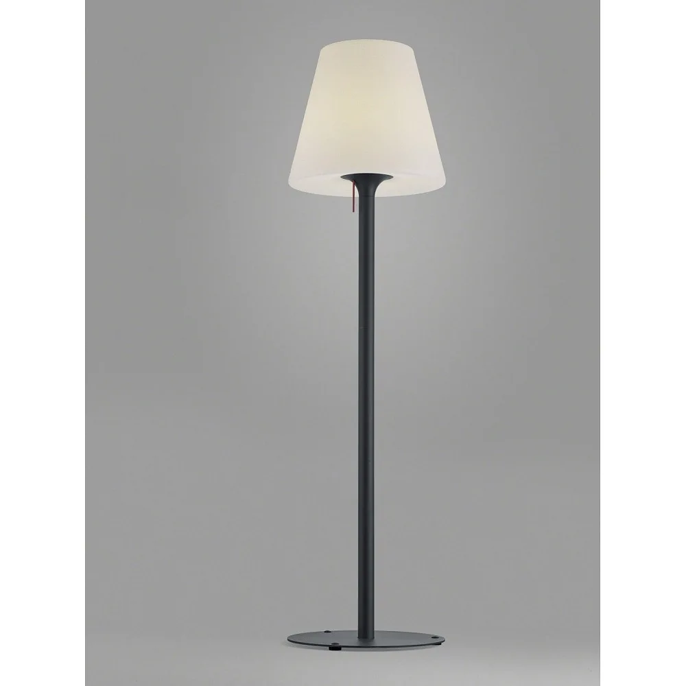[HEL-17/2166.93] Helestra Lampadaire MORIS-XL Luminaire d'extérieur, E27, IP44, graphite