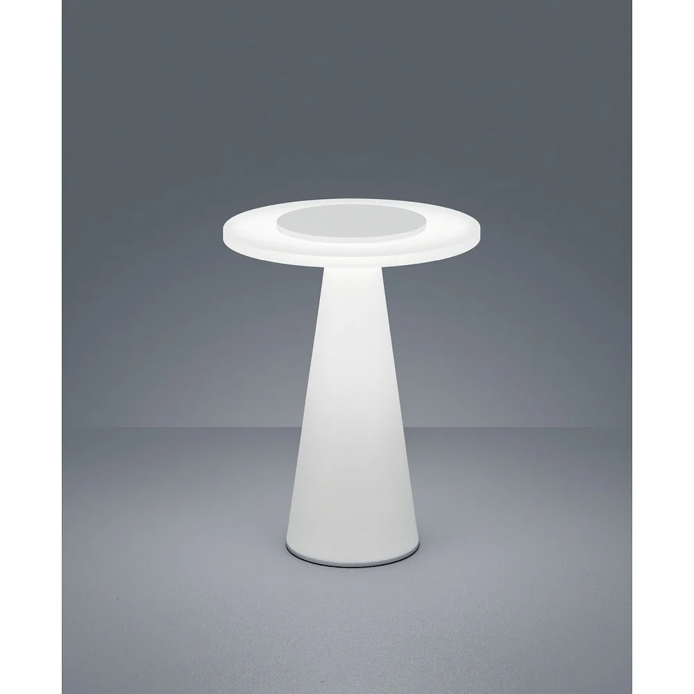 [HEL-19/1943.07] Helestra Lampe à poser LED BAX LED, IP20, blanc mat