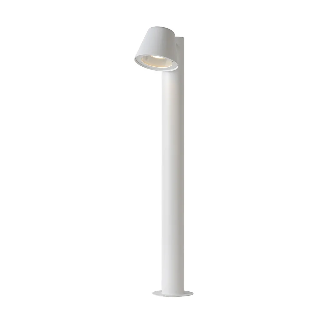 [LUC-14881/70/31] Lucide Wegeleuchte DINGO LED rund GU10 IP44 (Weiß)