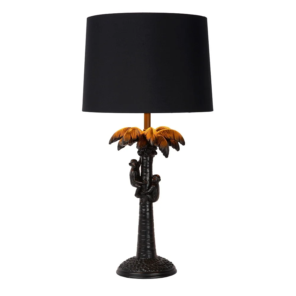 [LUC-10505/81/30] Lucide Lampada da tavolo EXTRAVAGANZA COCONUT E27 IP20 (nero)