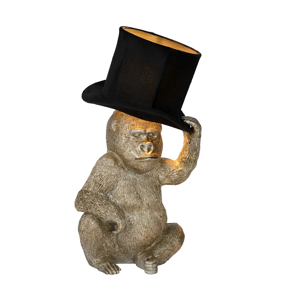 Lucide Tischleuchte EXTRAVAGANZA GUST E14 IP20, gold, schwarz