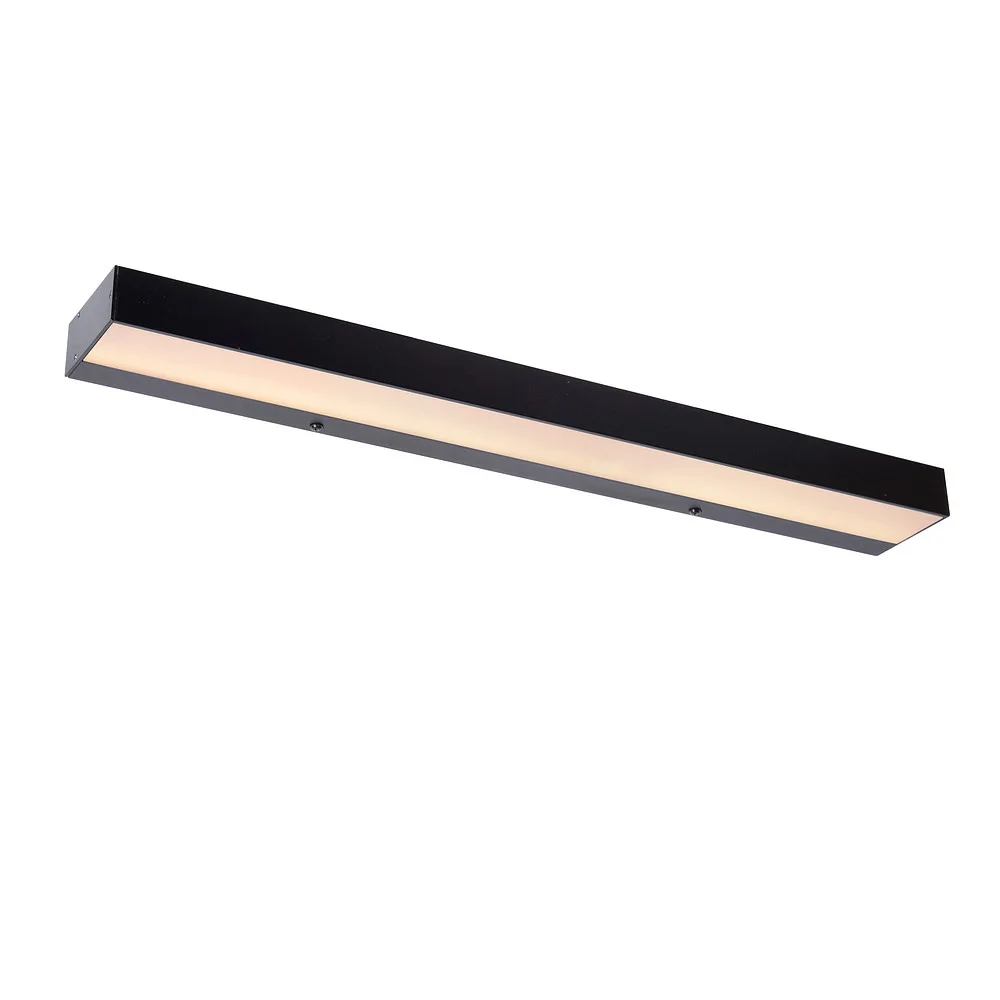 [LUC-04210/08/30] Lucide Applique ALEXA LED 60cm su / giù, quadrata, commutabile IP44, opalino, nero