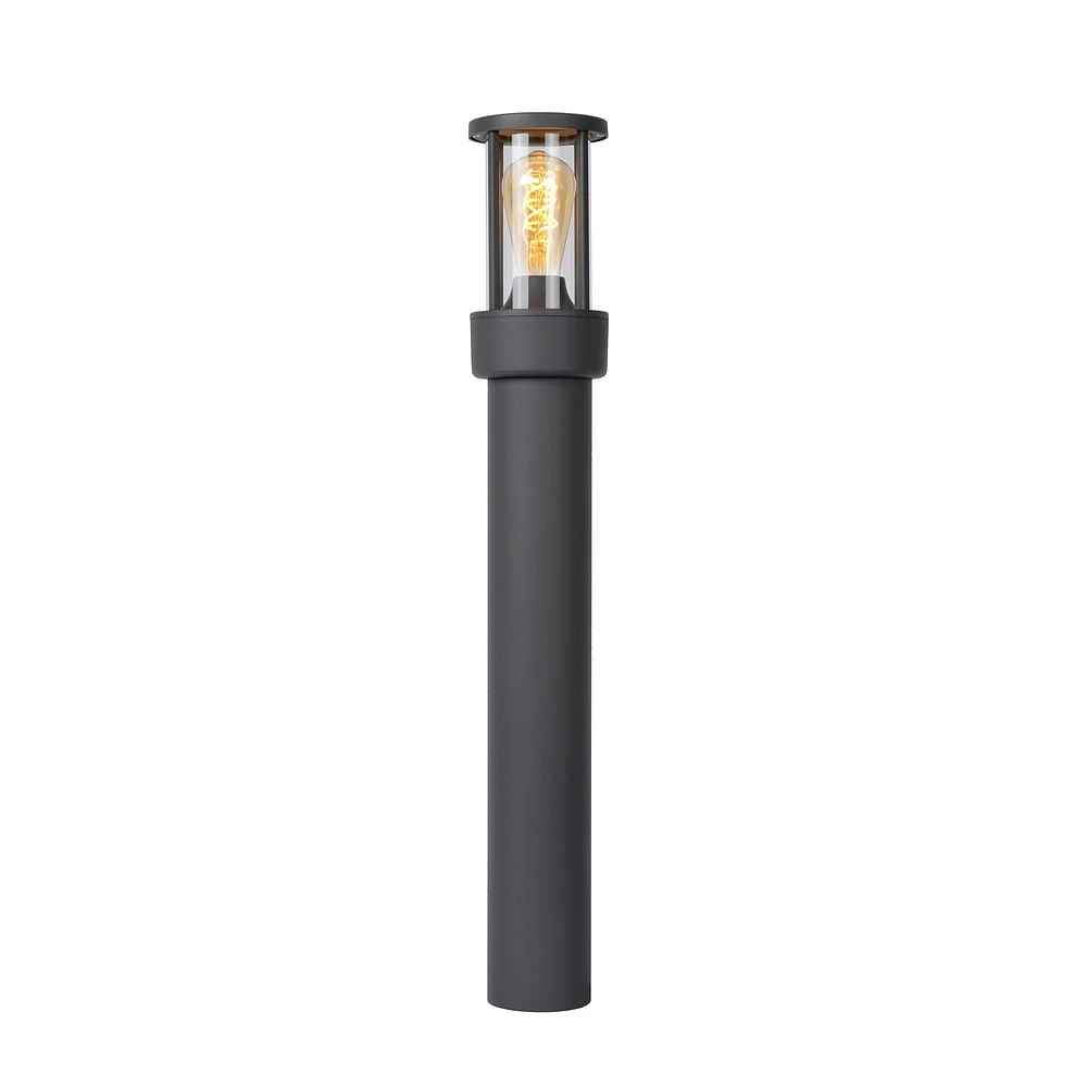 Lucide Paletto da giardino LORI cilindrico E27 IP44, antracite