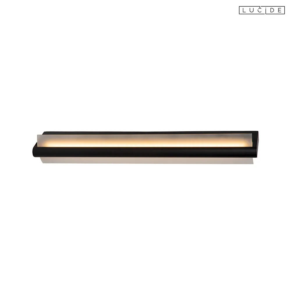 [LUC-04212/18/30] Lucide Lampada da bagno WANDA IP44, opalino, nero, 800 lm