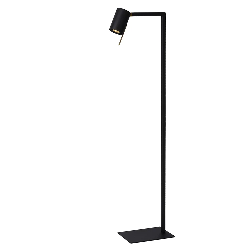 [LUC-03725/01/30] Lucide Lampada da terra LESLEY quadrato GU10 IP20, nero