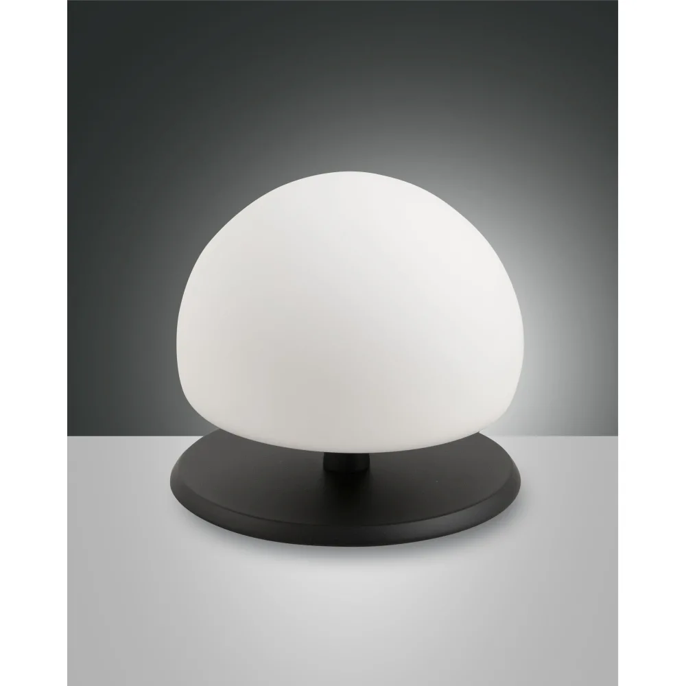 Fabas Luce LED Table lamp MORGANA, G9 LED, 1x 3W, 3000K, 220lm, IP20 – black