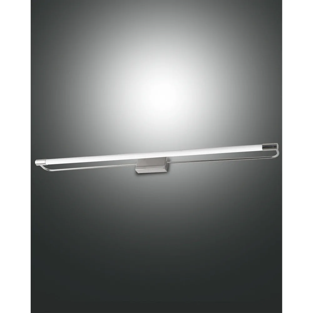 [FAB-3552-28-138] Fabas Luce LED Wall luminaire RAPALLO, 1x 20W, 3000K, 2200lm, IP44, chromed