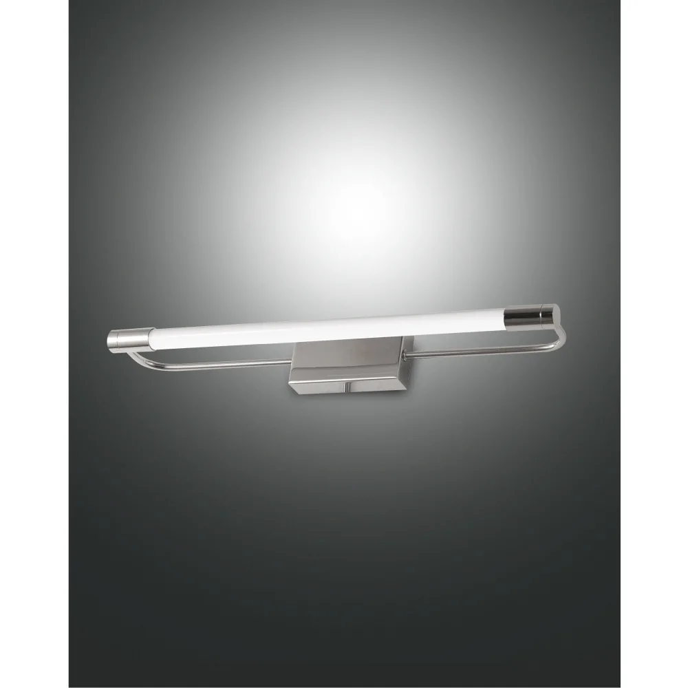 Fabas Luce LED Applique murale RAPALLO, 1x 10W, 3000K, 1100lm, IP44, chromé