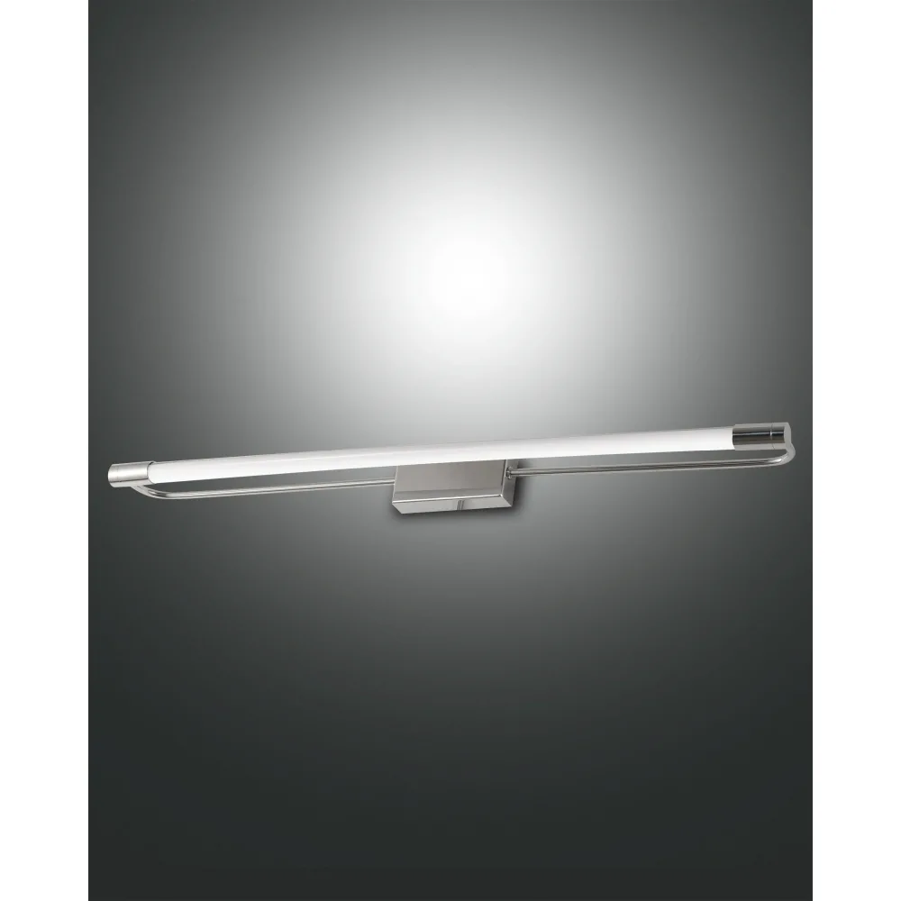 [FAB-3552-26-138] Fabas Luce LED Wall luminaire RAPALLO, 1x 14W, 3000K, 1470lm, IP44, chromed