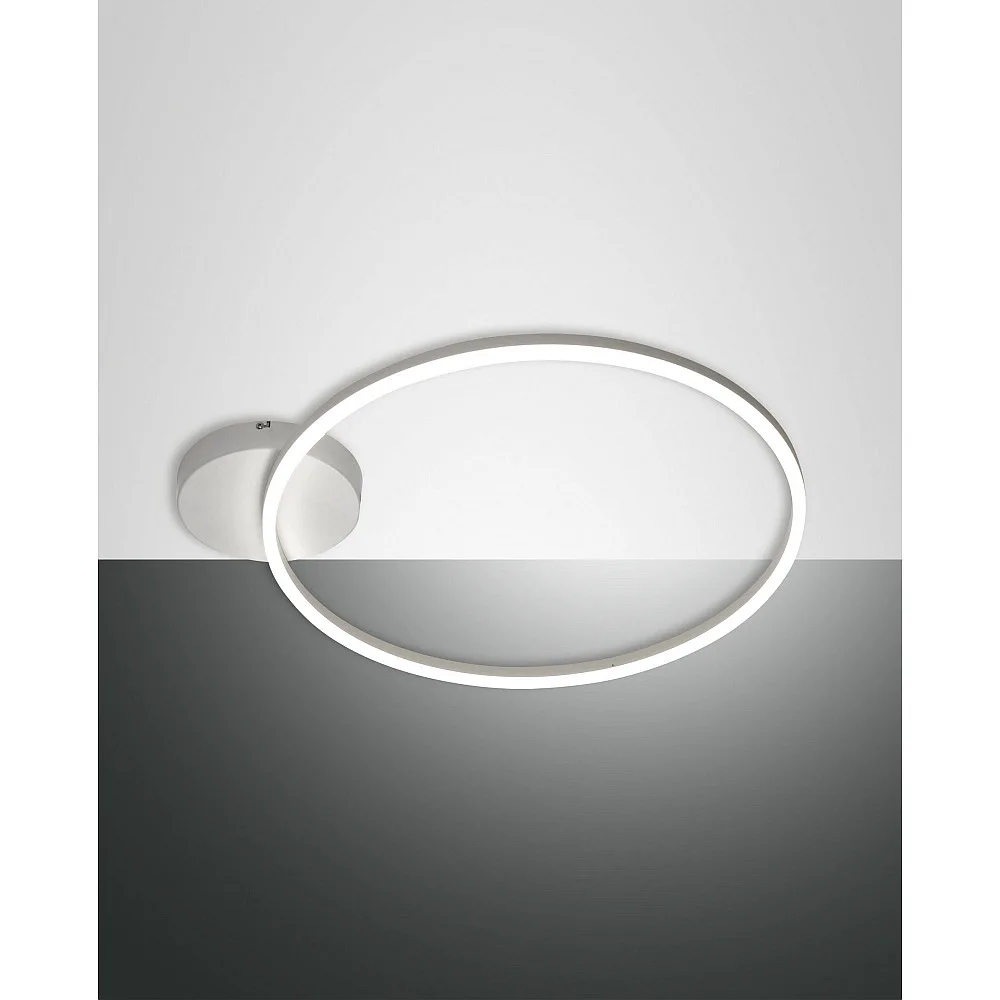 Fabas Luce LED Deckenleuchte GIOTTO, inkl. Smartluce, 1x 36W, 3000K, 3240lm, IP20, weiß