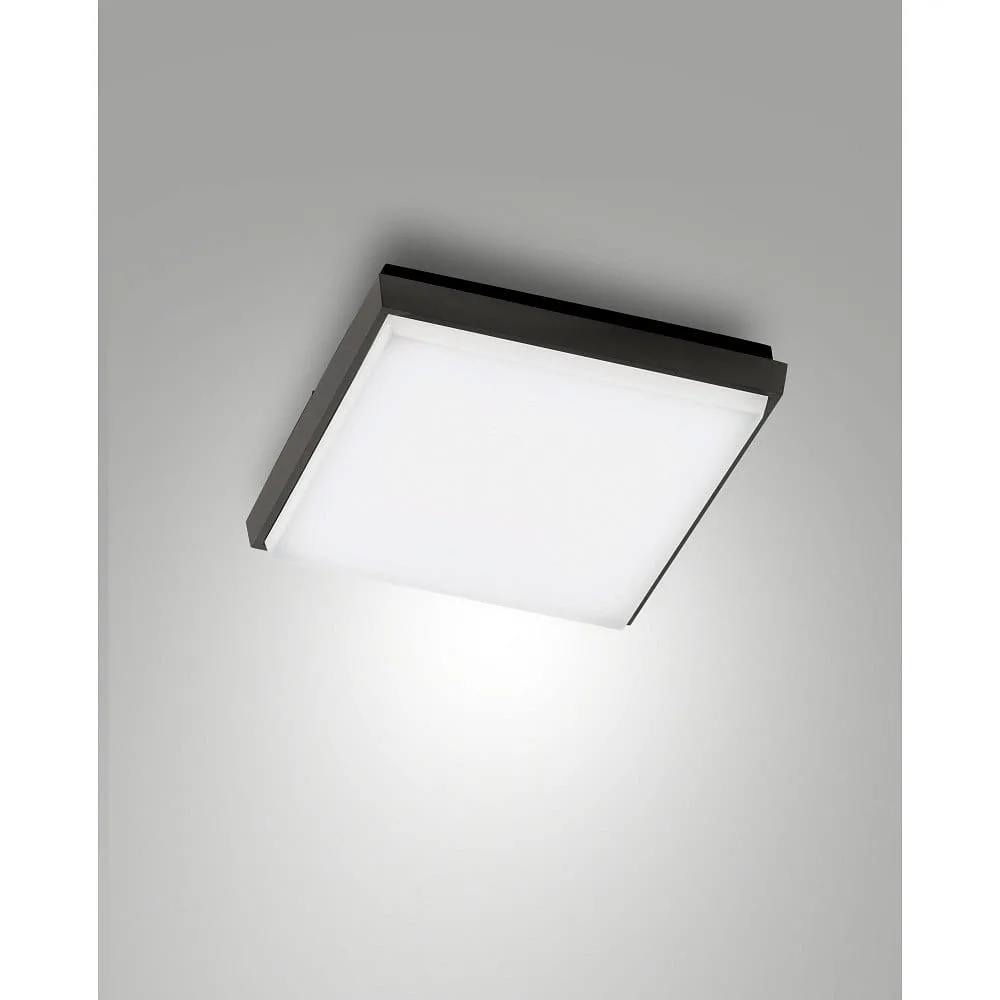 [FAB-3314-61-101] Fabas Luce DESDY outdoor LED ceiling luminaire, 24x24cm