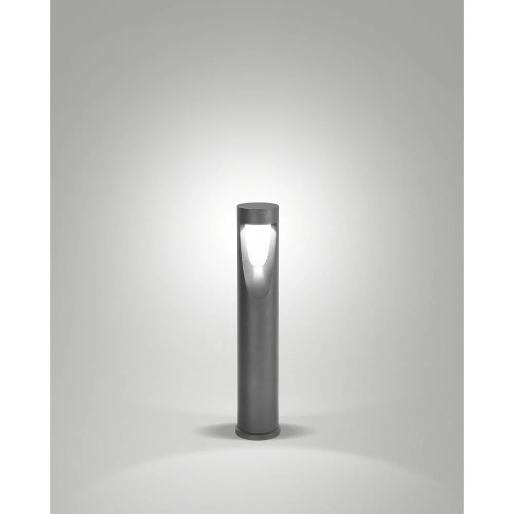 [FAB-6529-10-204] Fabas Luce Paletto da giardino TEO 60 IP65, metallico, nero