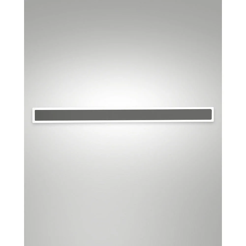 Fabas Luce Applique da esterno JASON IP65, grigio scuro, 2993 lm