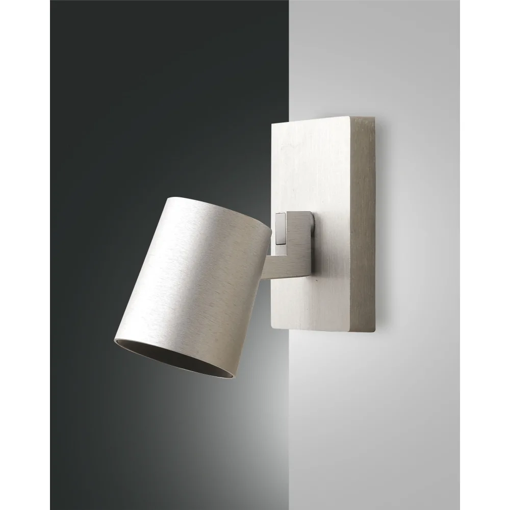 [FAB-3451-81-212] Fabas Luce Spot MODO, GU10, 1x 35W, IP20, aluminium brossé