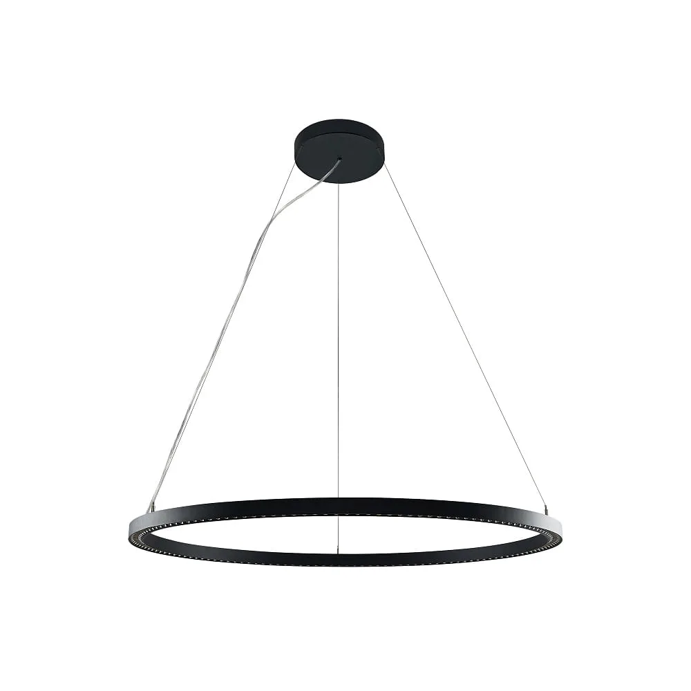 Molto Luce Pendant luminaire PERFORA PRO XL IP20, black dimmable