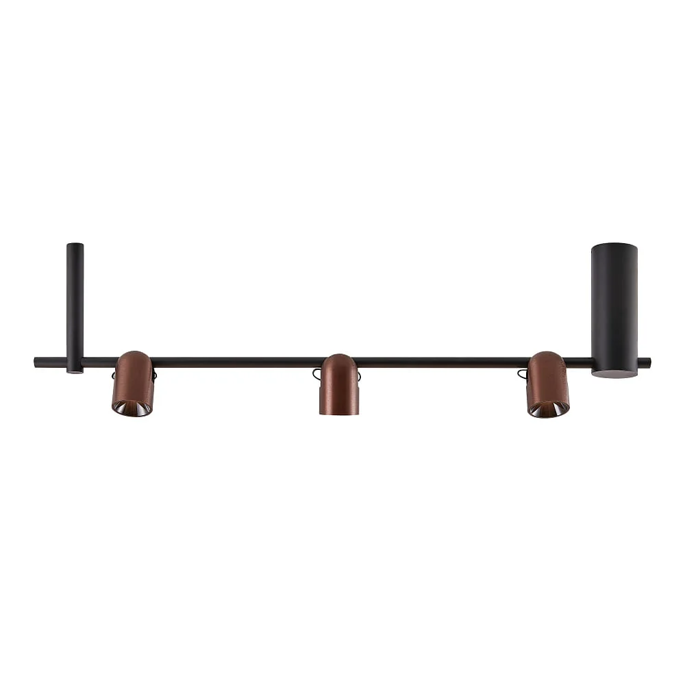 [MOL-222-00127] Molto Luce Suspension NUUN SD IP20, noir, marron café dimmable