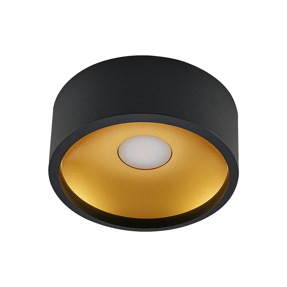 [MOL-472-12290630] Molto Luce Ceiling luminaire CARMI IP20, gold, black, 3000 K