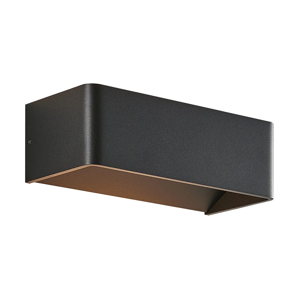 Molto Luce Wall luminaire ALICA W IP20, black matt , 2700 K