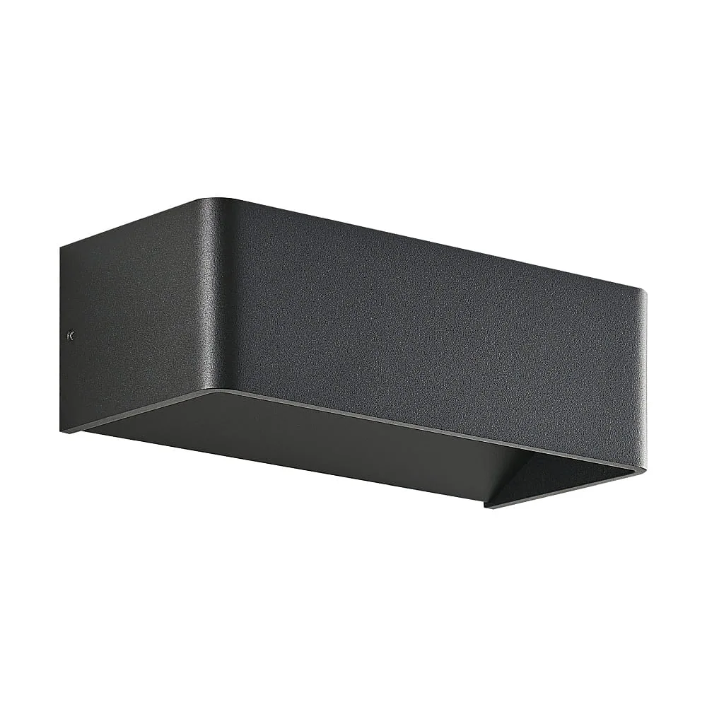 Molto Luce Applique ALICA W IP20, nero opaco, 3000 K