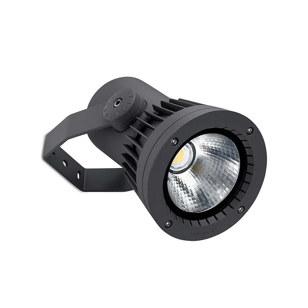 LEDS C4 Spot d'extérieur HUBBLE COB LED orientable IP65, 3000 K – 11 5 W