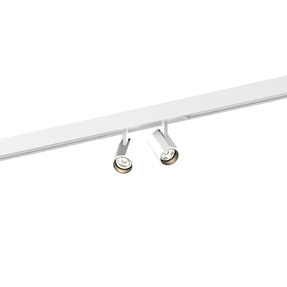 Wever & Ducré LED-Schienenstrahler CENO ON TRACK 2.0 für STREX SYSTEM 48V – Weiß, 2700 K, nein