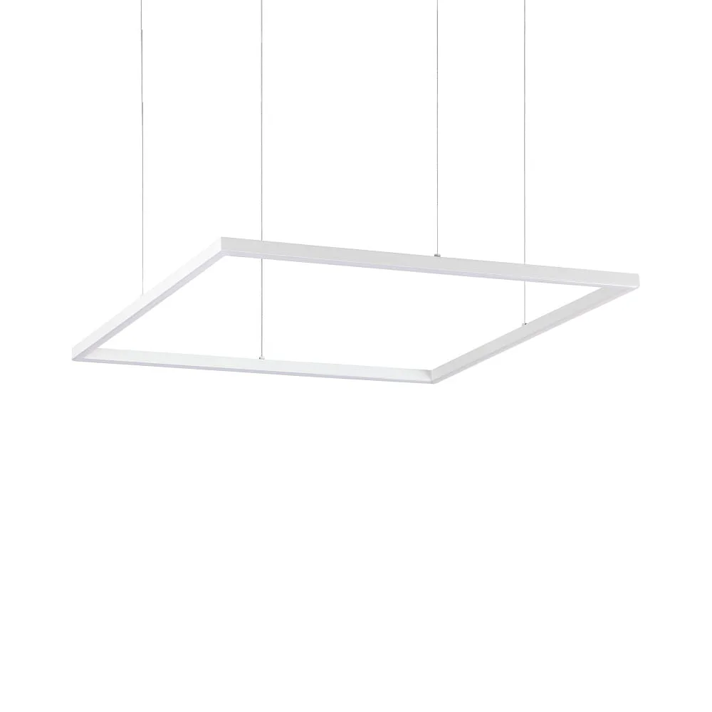 [IDEA-259178] Ideal Lux Lampada a sospensione ORACLE SLIM 70 quadrata, regolabile IP20 (bianco)