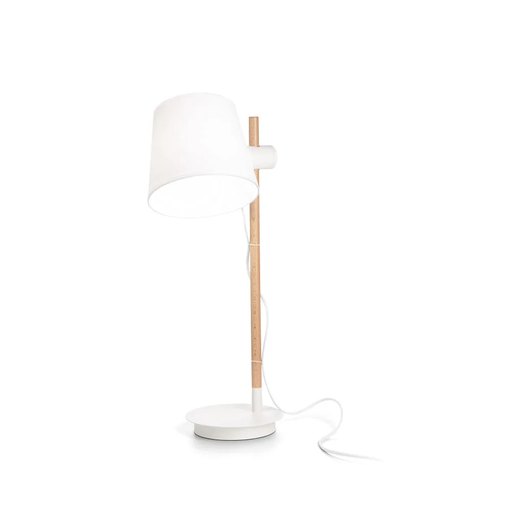 [IDEA-282091] Ideal Lux Table lamp AXEL with switch, adjustable E27 IP20 (white)