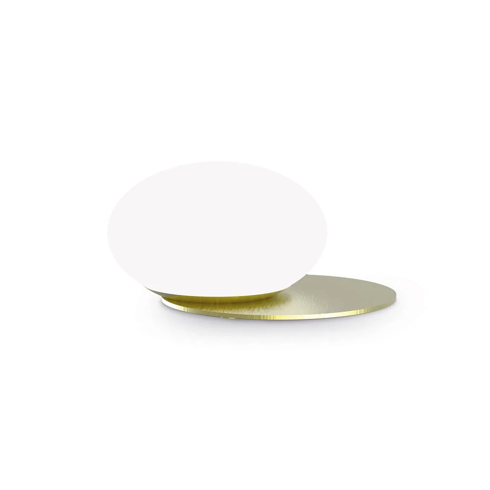 [IDEA-346526] Ideal Lux Lampada da tavolo NINFEA GX53 IP20 (Ottone)