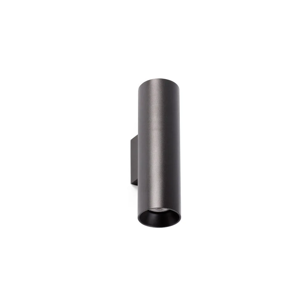 FARO BARCELONA Applique STAN 2L su / giù GU10 IP20 – nero opaco
