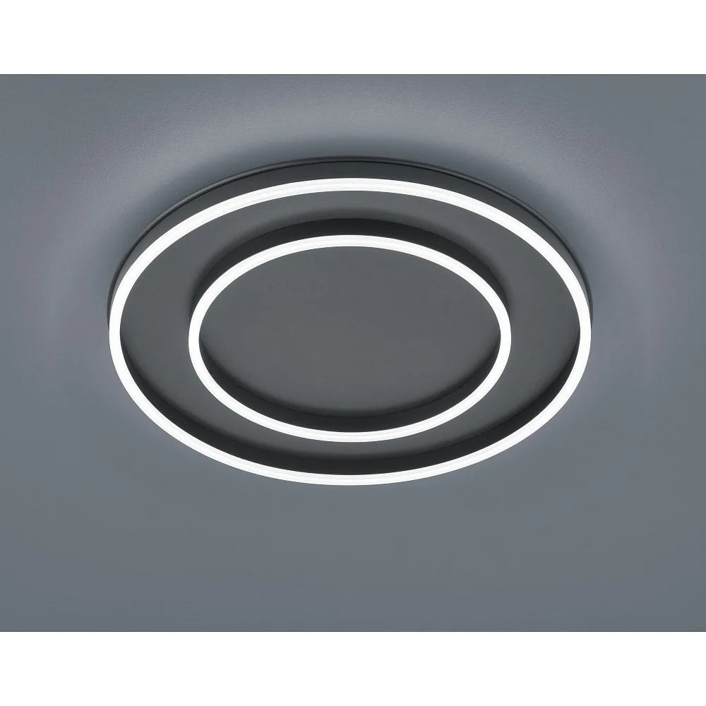 [HEL-25/1994.22] Helestra LED-Deckenleuchte SONA LED, 59.5 cm, IP20 (schwarz matt)