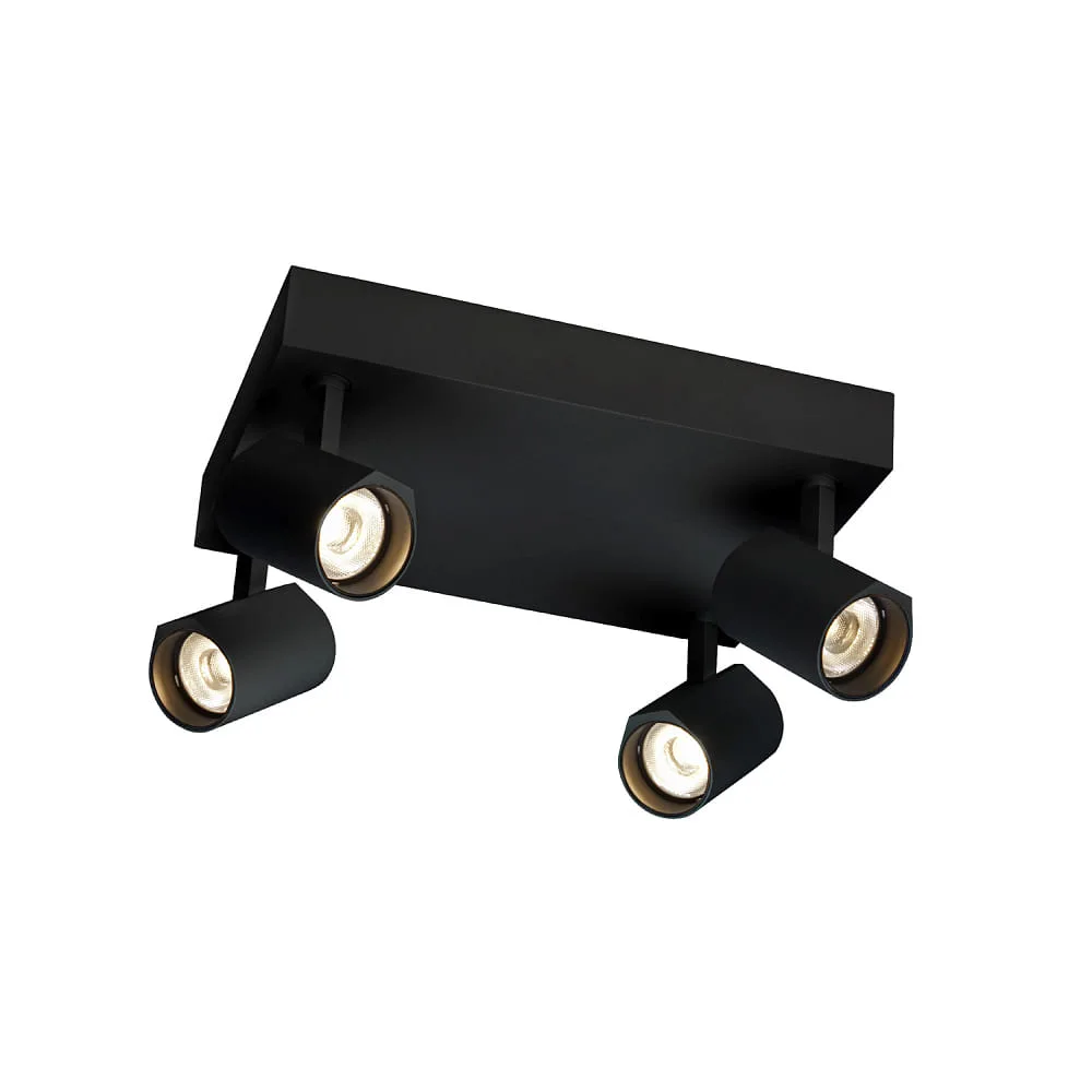 [WEV-176964B3] Wever & Ducré Spot CENO CEILING SURF 4.1 IP20, 2700 K (black matt)