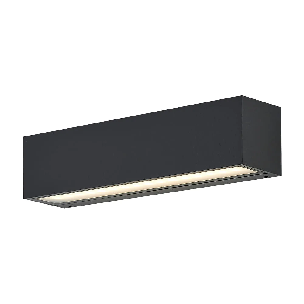 Molto Luce Applique da esterno LINE IP65, antracite dimmerabile, 7 W