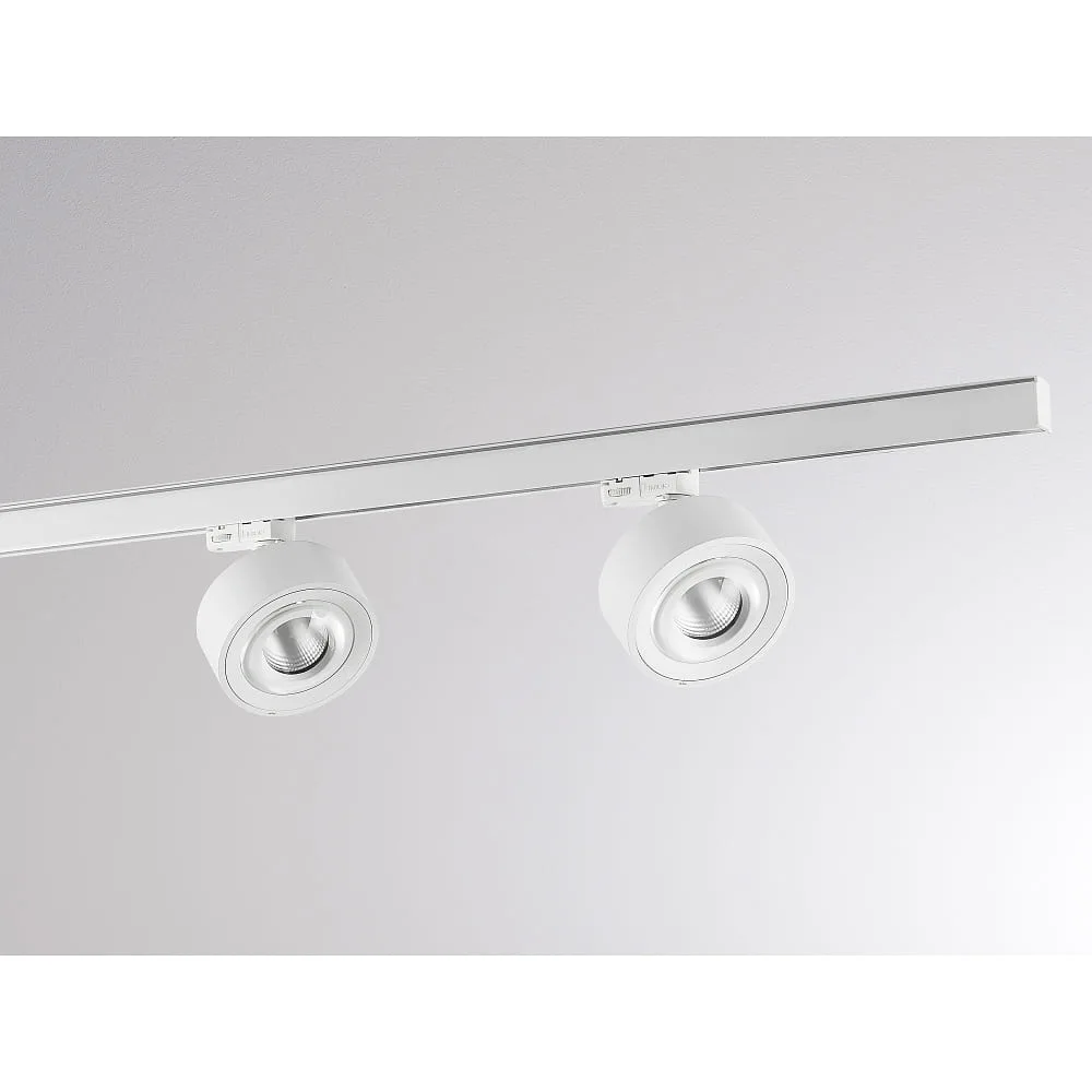 [MOL-55-00003] Molto Luce Faretto per binario trifase MAG TRACK SET IP20, bianco dimmerabile 3-phase