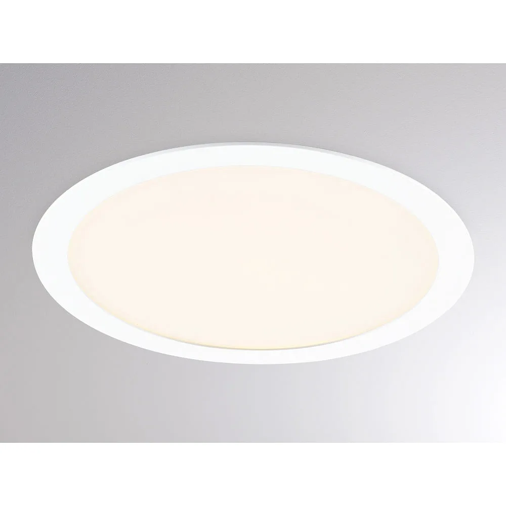 [MOL-139-0021880004005] Molto Luce Ceiling light MOON ROUND R IP44/IP20, matt white, dimmable, 2450 lm
