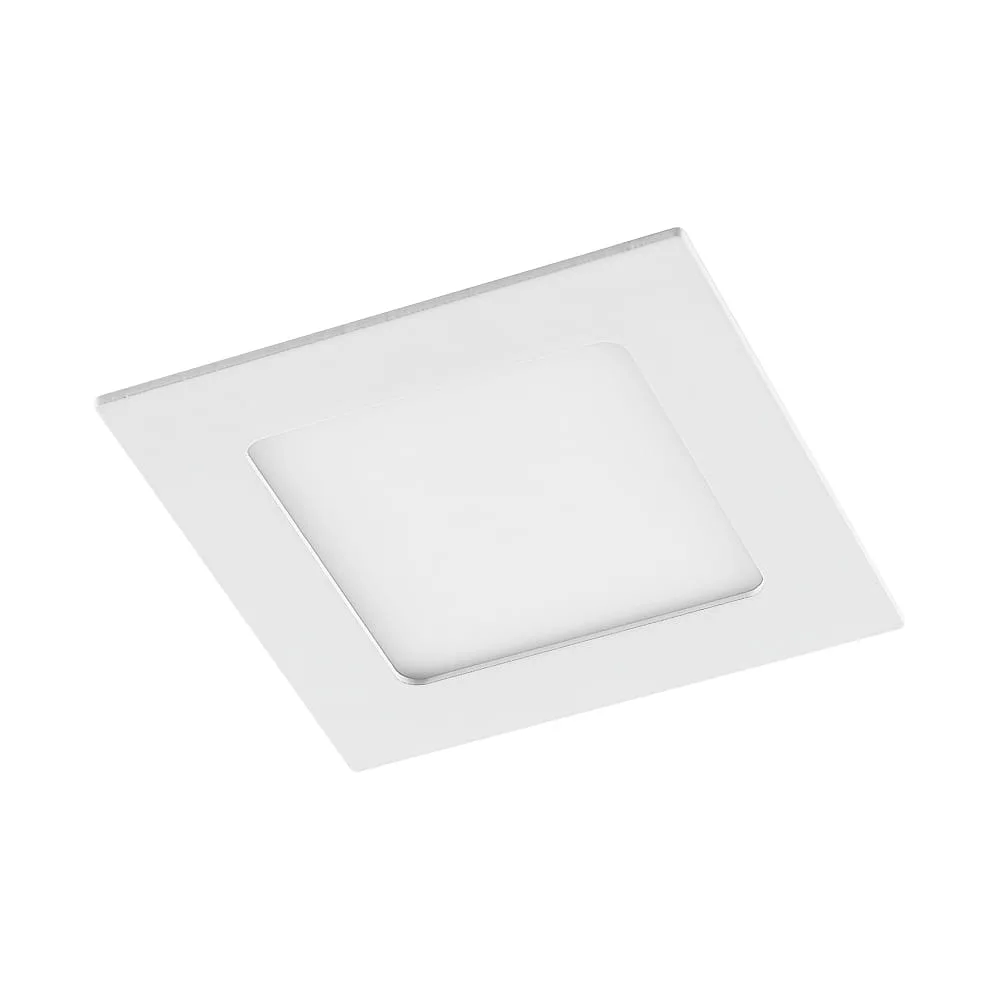 Molto Luce Plafoniera MOON SQUARE R IP44/IP20, bianco opaco, dimmerabile, 730 lm