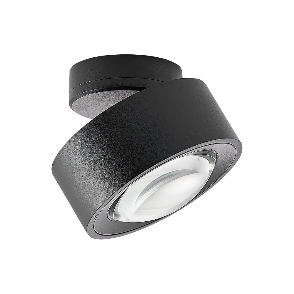 [MOL-222-00008] Molto Luce Wall and ceiling light MAG SD TURN IP20, black, dimmable, 2700 K