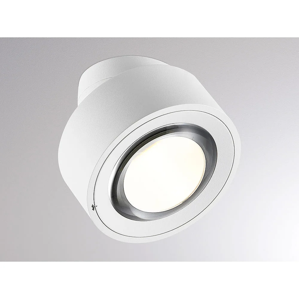 Molto Luce Applique e plafoniera MAG SD TURN IP20, bianco, dimmerabile, 3000 K