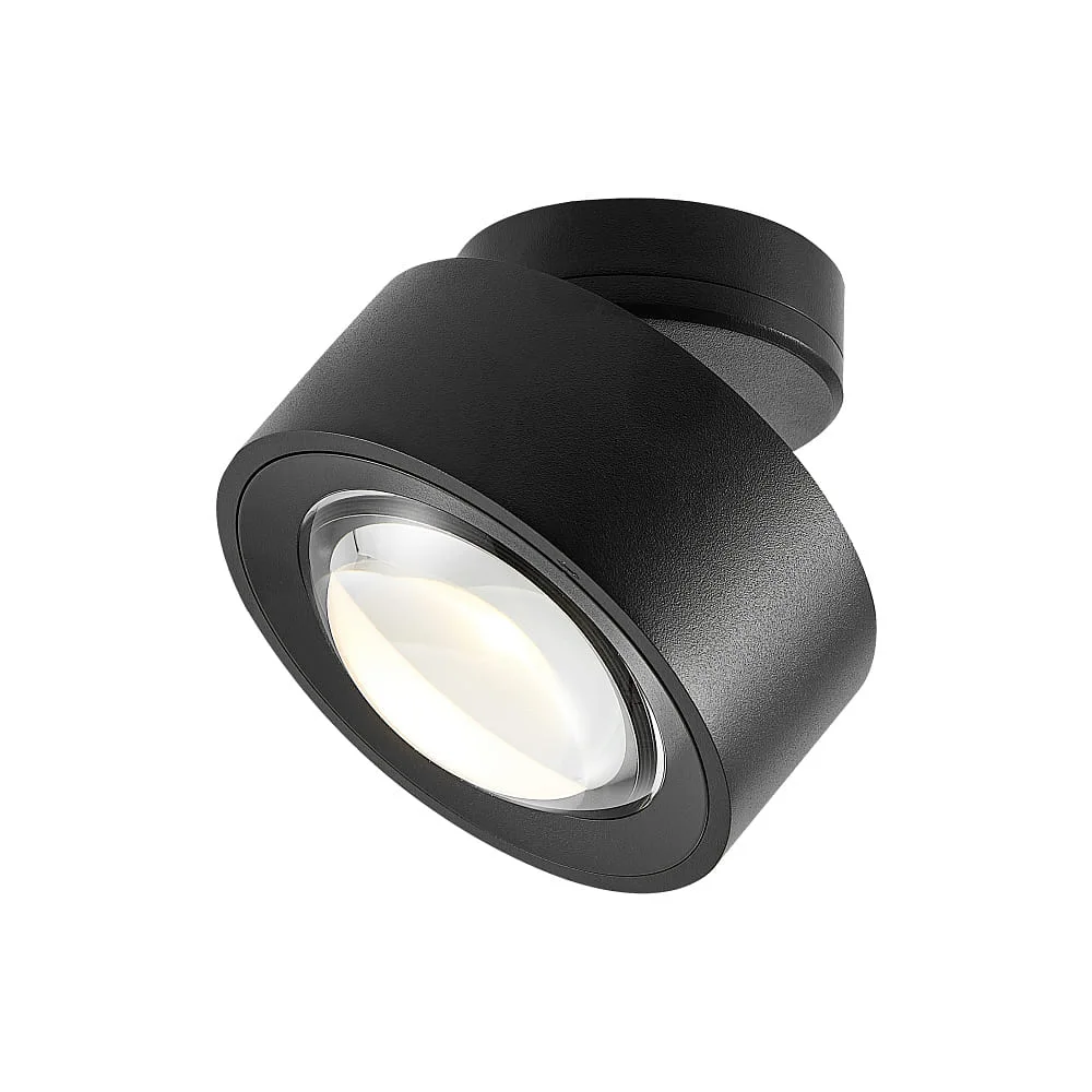 [MOL-222-00147] Molto Luce Wall and ceiling light MAG SD TURN IP20, black, dimmable, 3000 K