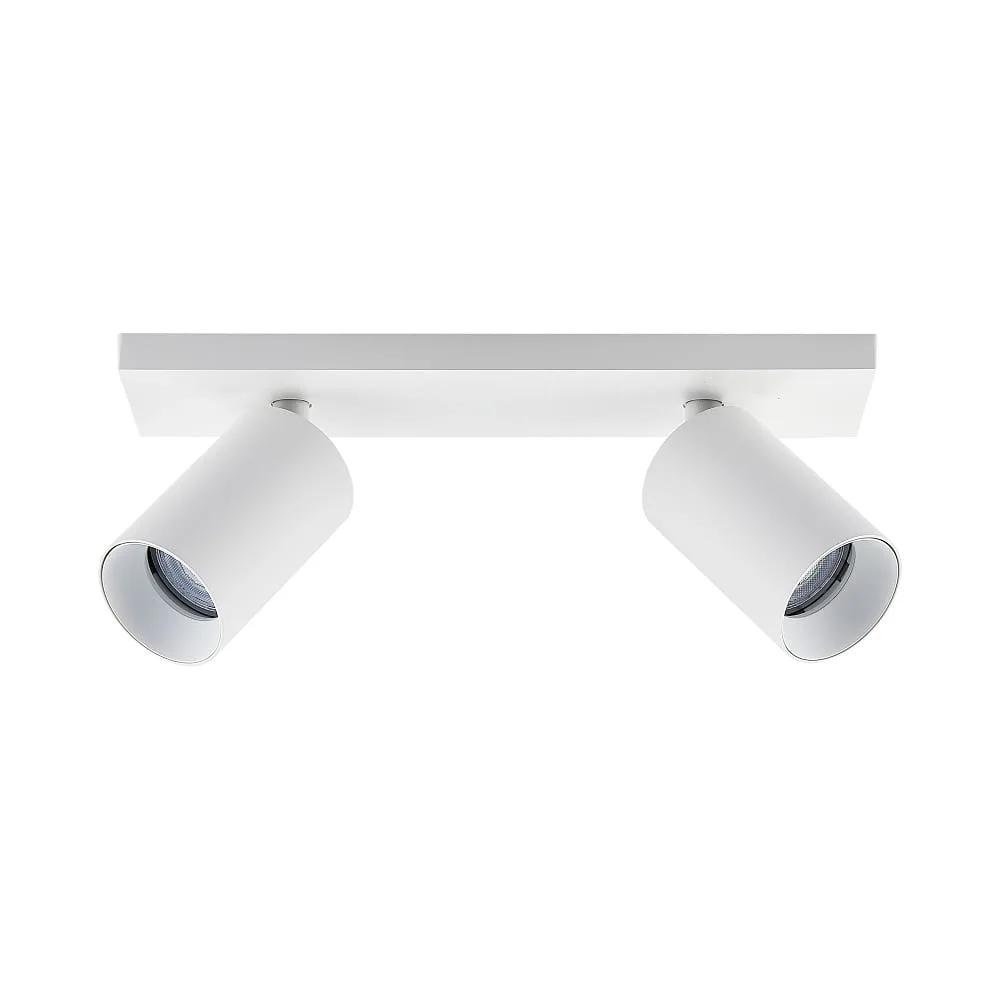 Molto Luce Applique e plafoniera MISSOR II GU10 IP20, bianco, dimmerabile