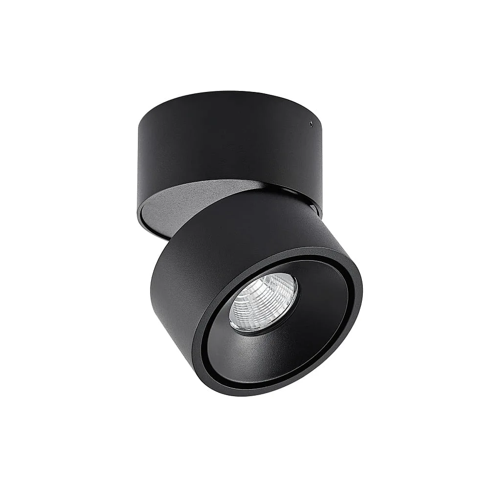 Molto Luce Applique et plafonnier MAGIS SD IP20, noir dimmable, 3000 K