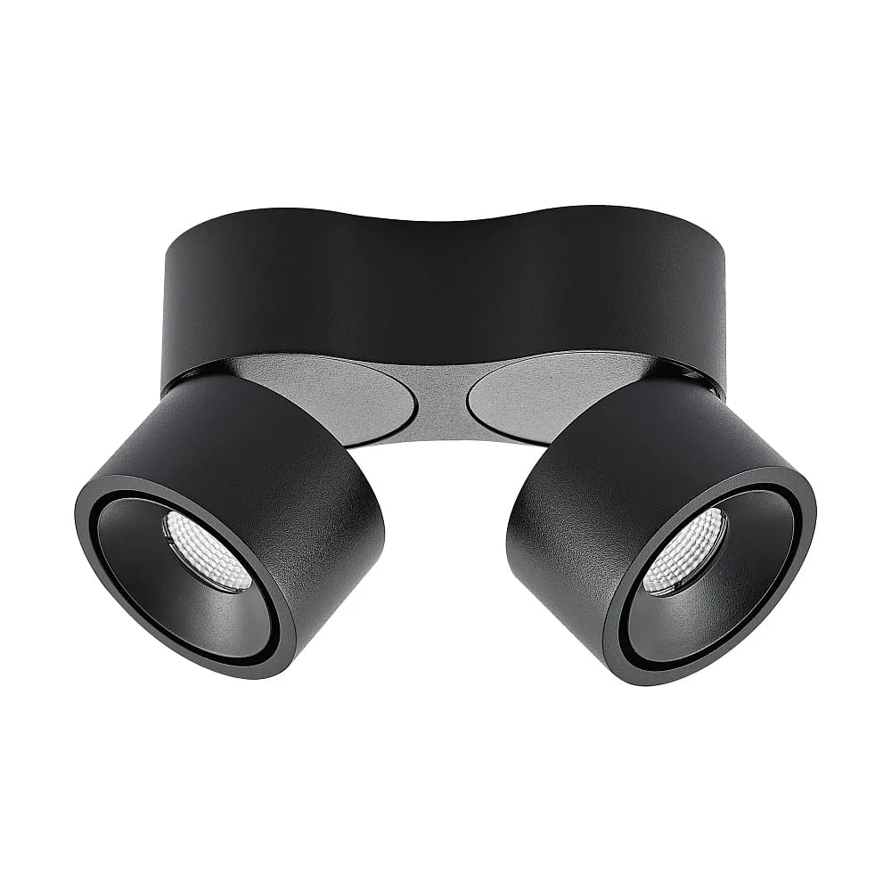 [MOL-222-00046] Molto Luce Applique e plafoniera MAGIS MINI DOUBLE SD IP20, nero dimmerabile, 2700 K