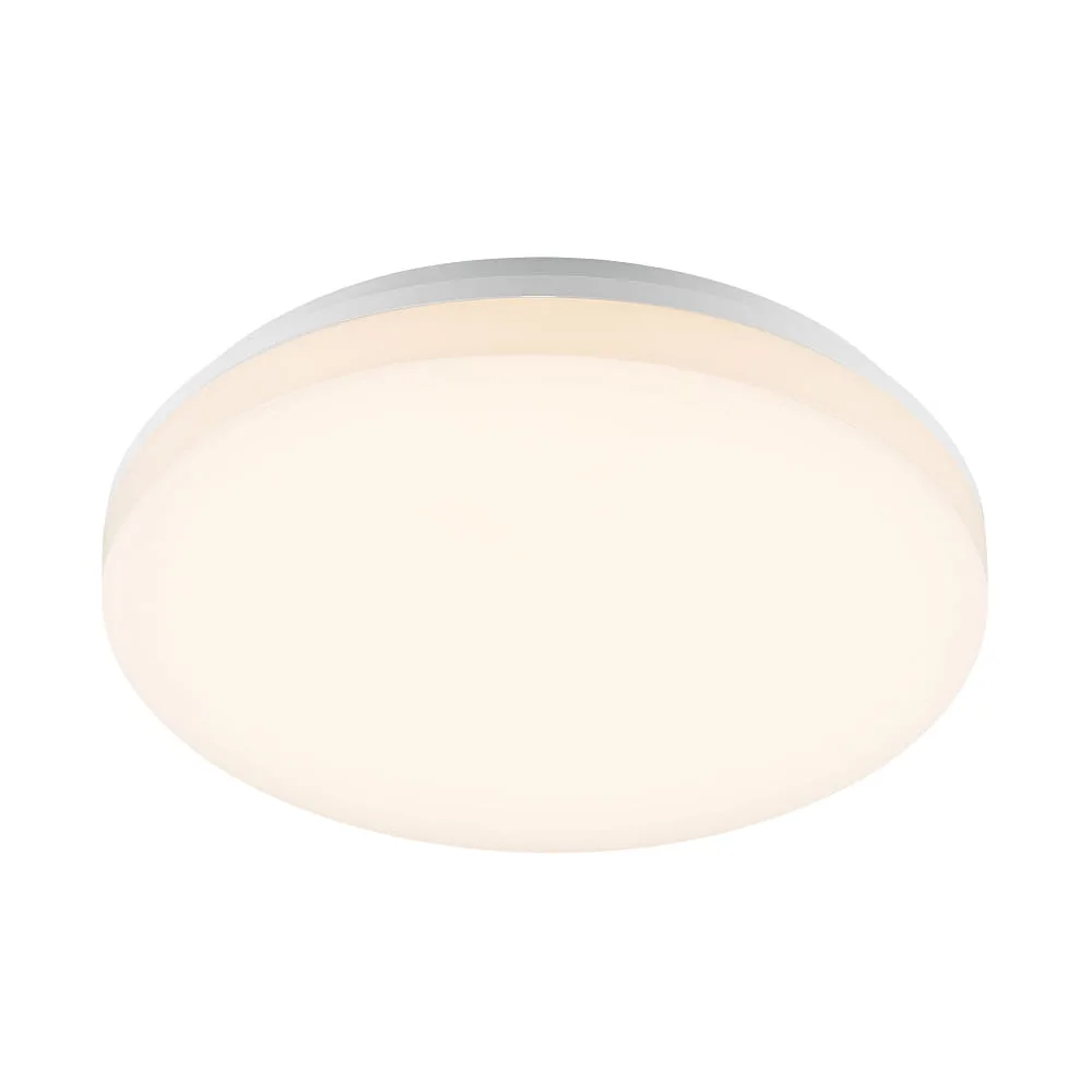 [MOL-222-00058] Molto Luce Plafonnier MUSO ROUND SD IP54, blanc dimmable, Ø∕ H: 33∕ 5,3 cm