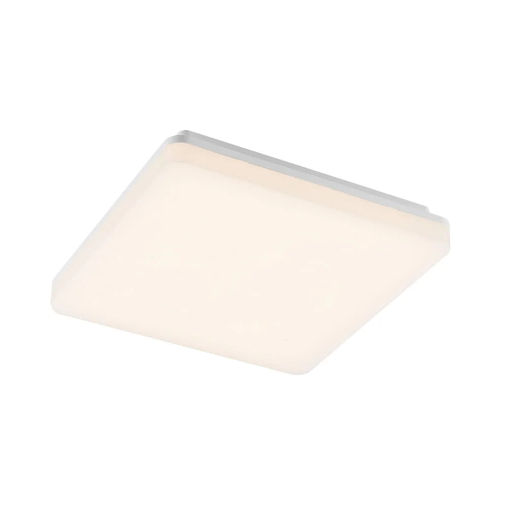 Molto Luce Deckenleuchte MUSO SQUARE SD IP54, Weiß, 1750 lm