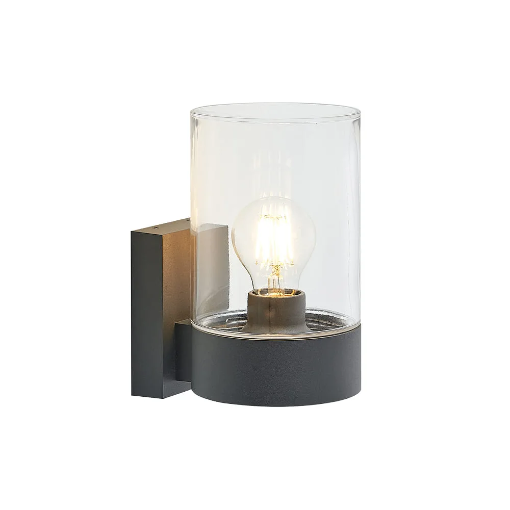 Molto Luce Außenwandleuchte WILLIAM W E27 IP65, Anthrazit dimmbar (MOL-333-00020)